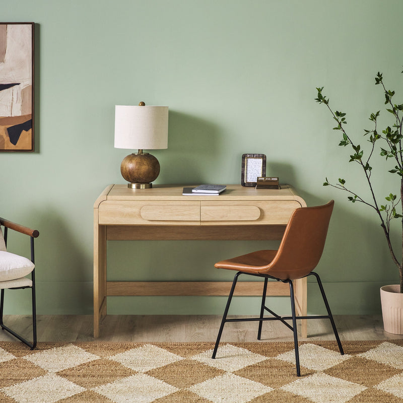 Chantelle Modern Curved Writing Desk