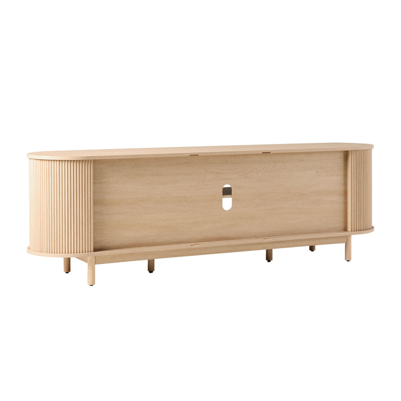 Chloe Modern Reeded TV Stand