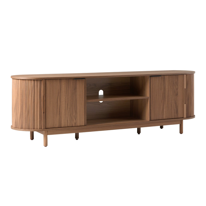 Chloe Modern Reeded TV Stand