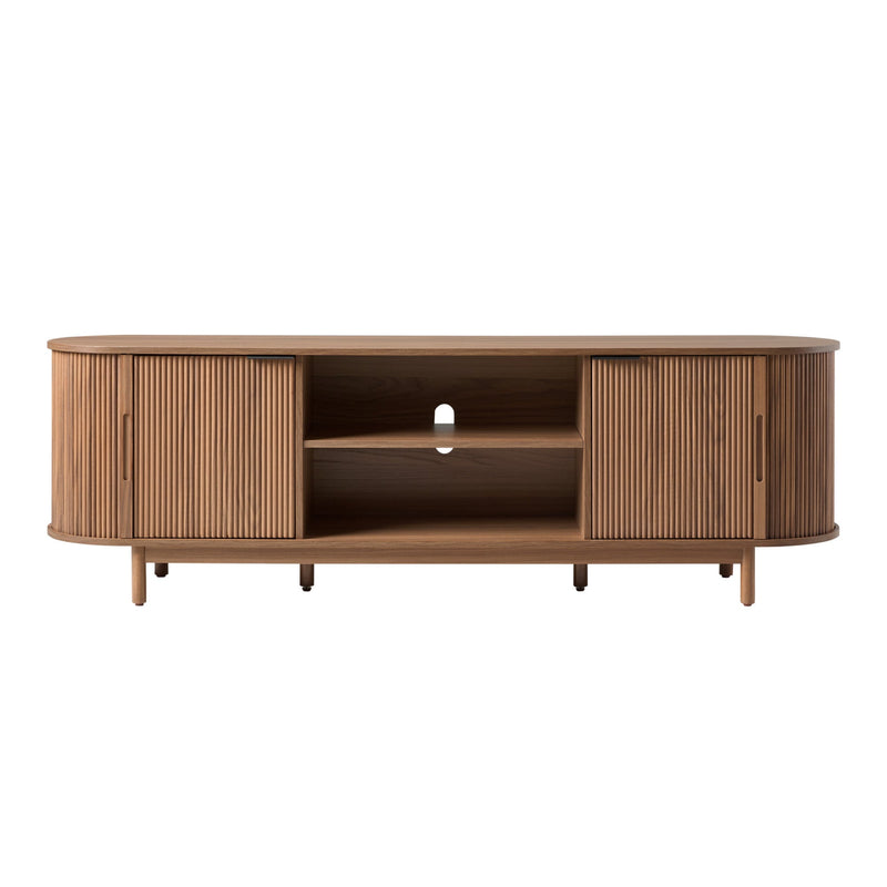 Chloe Modern Reeded TV Stand