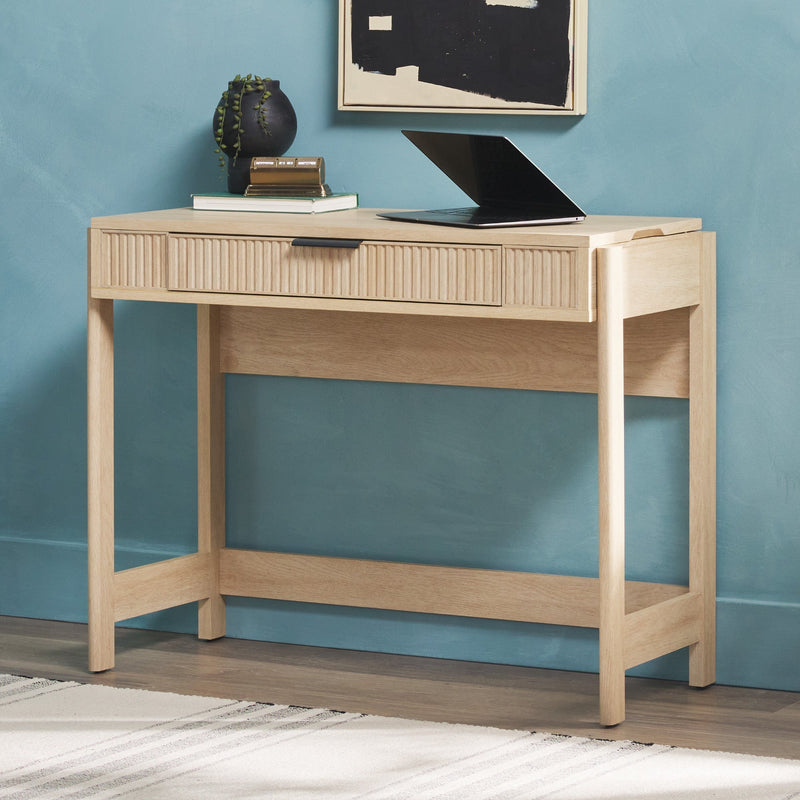 Holmes Modern Scandinavian Reeded Writing Standing Desk