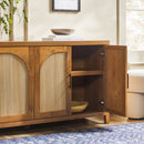 Sasha Modern Reeded Sideboard / TV Stand