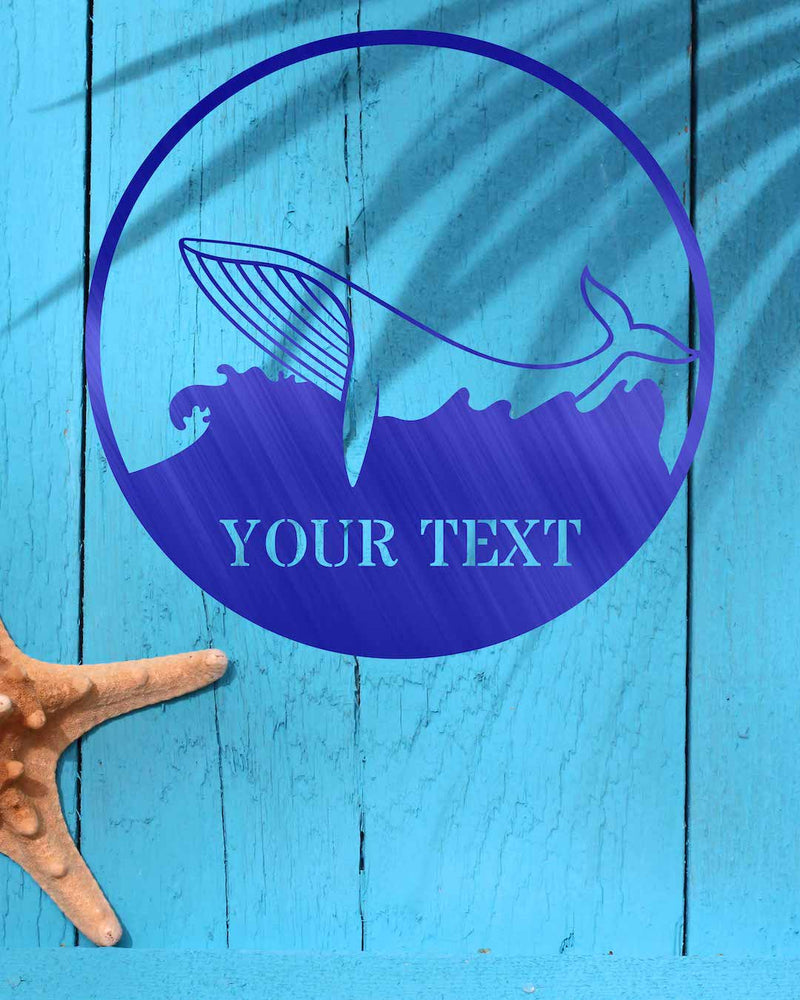 Whale Monogram