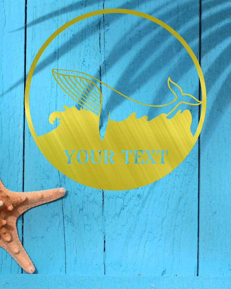 Whale Monogram