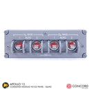 APOLLO13 COMMAND MODULE  H2/O2 FANS QUAD SWITCH PANEL