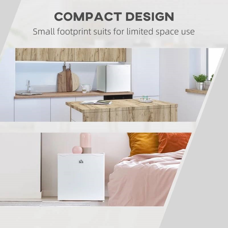 Compact Countertop Upright Mini Freezer 1.1 Cu.Ft, White, photo 3 of 5