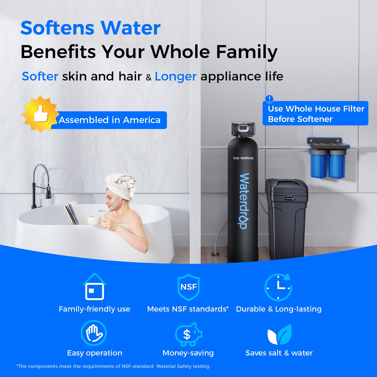 Waterdrop WHR01 Water Softener System, photo 4 of 13