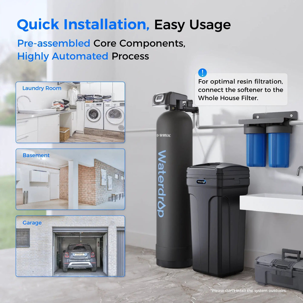 Waterdrop WHR01 Water Softener System, photo 8 of 13