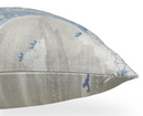 Ready to Ship, 20x20 Willow Tree Floral Pillow Cover in Spa Blue