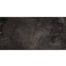 Weathered Black Matte Concrete Look Porcelain Tile