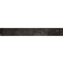 Weathered Black Matte Bullnose Concrete Look Porcelain Tile