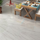 Carrara Venato Semi Polished Marble Look Porcelain Tile