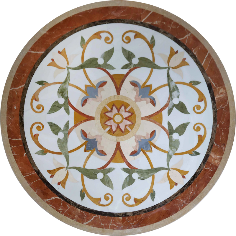 Luxury Mosaic Medallion - Waterjet