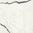 Bianco S Polished Marble Look Porcelain Tile