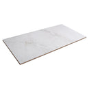 Bianco Crystal Polished Marble Look Porcelain Tile