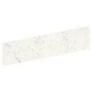 Bianco Statuario Matte Bullnose Marble Look Porcelain Tile