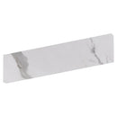 Calacatta Bright Matte Bullnose Marble Look Porcelain Base