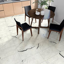 Bianco S Matte Marble Look Porcelain Tile