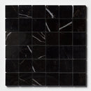 Marquina Nero Polished 2x2 Porcelain Mosaic