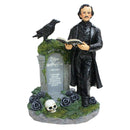 Edgar Allan Poe Handpainted 9" Figurine, Horror Home Statue Decoration