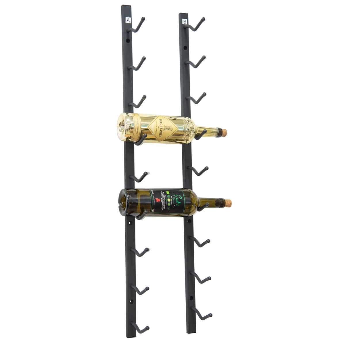 Wall Mounted Metal Wine Racks C-Type, photo 4 of 40