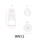 WN12 - Grease Filled Wire Nut for Landscape Lighting Installation by Kings Outdoor Lighting