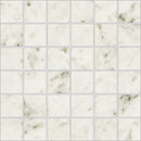 Carrara Blanco Natural 2x2 Marble Look Porcelain Mosaic