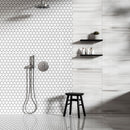 Mink White Polished Marble Tile