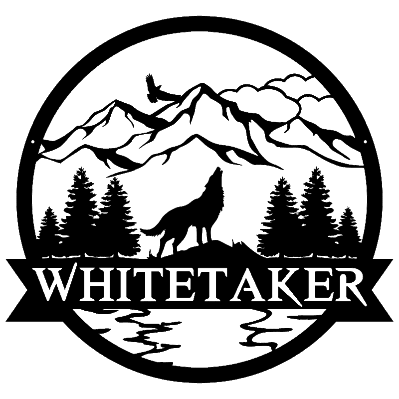 Wolf Outdoor Monogram