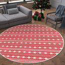 Lavender Christmas Rug