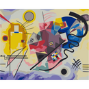 Yellow-Red-Blue, by Wassily Kandinsky