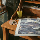 A Norwegian fjord cabin