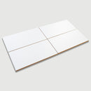 White Matte Ceramic Tile