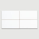 White Matte Ceramic Tile