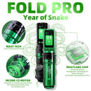 Tattoo Kit | Dragonhawk Fold Pro Year of Snake Edition Tattoo Machine Pen Wireless Professional Bundle