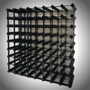 72 Bottle Timber Wine Rack | 8x8 Configuration