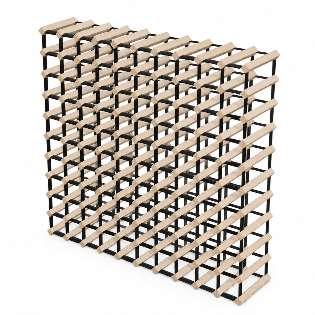 110 Bottle Timber Wine Rack | 10x10 Configuration