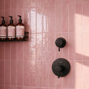 Roca Flow Velvet Pink Polished Ceramic Tile