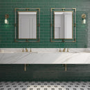 Roca Flow Peacock Green Polished Ceramic Tile