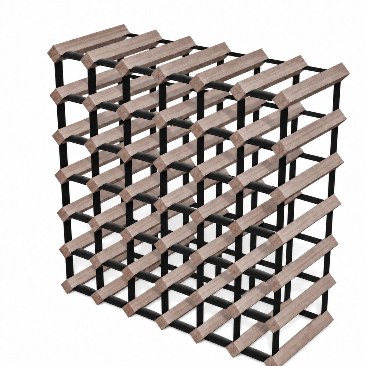 42 Bottle Timber Wine Rack | 6x6 Configuration, photo 3 of 4