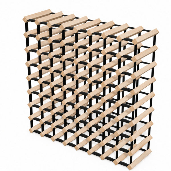72 Bottle Timber Wine Rack | 8x8 Configuration