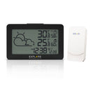 Explore Scientific Large Display Weather Station with Temperature and Humidity by Explore Scientific