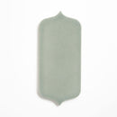 Verdant Crackled Tear Field Ceramic Tile