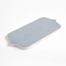 Azure Crackled Tear Field Ceramic Tile