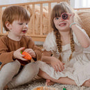 Tiny Land® Wooden Food for Play Kitchen & Wooden Rack