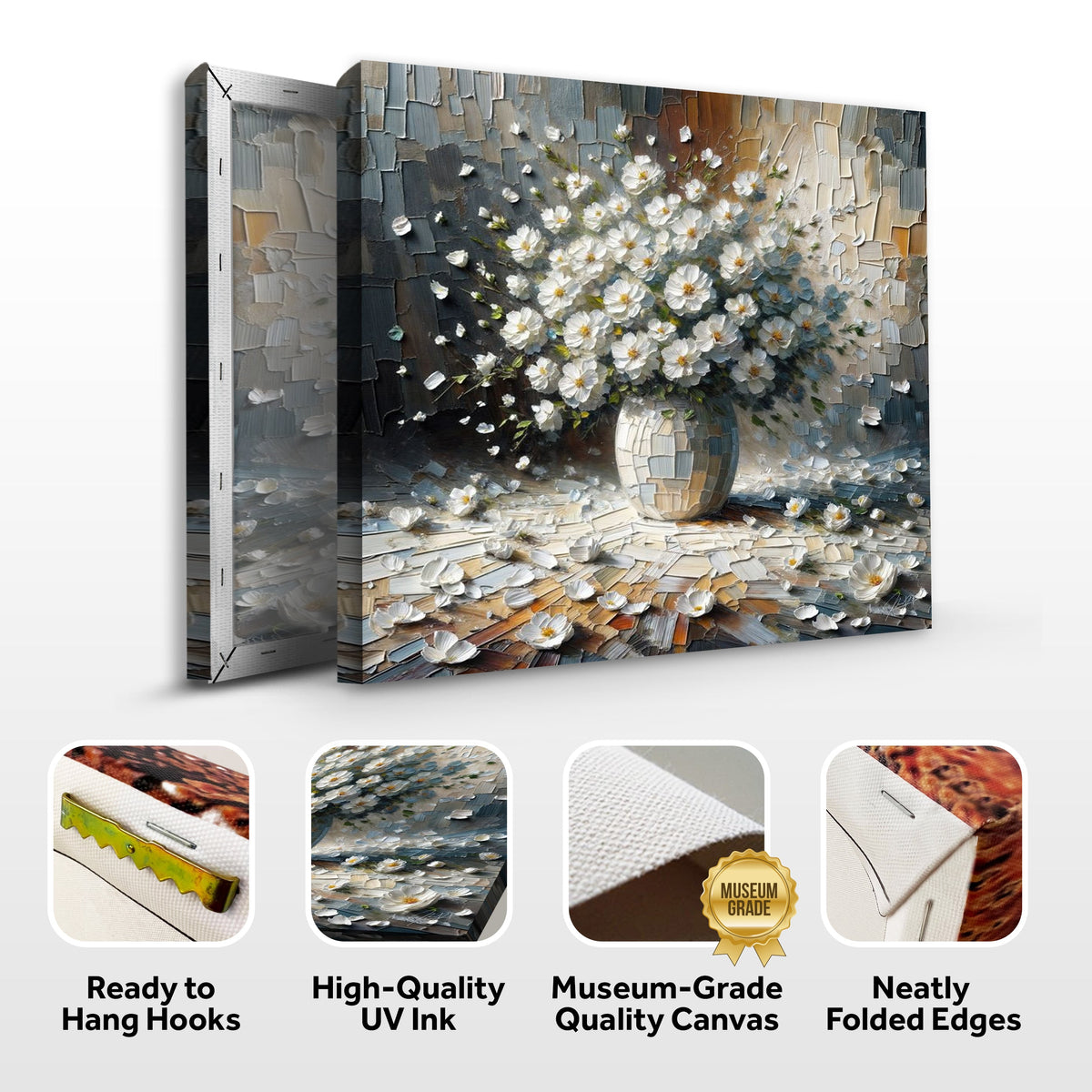 Canvas Print: "Porcelain Bloom", photo 6 of 7