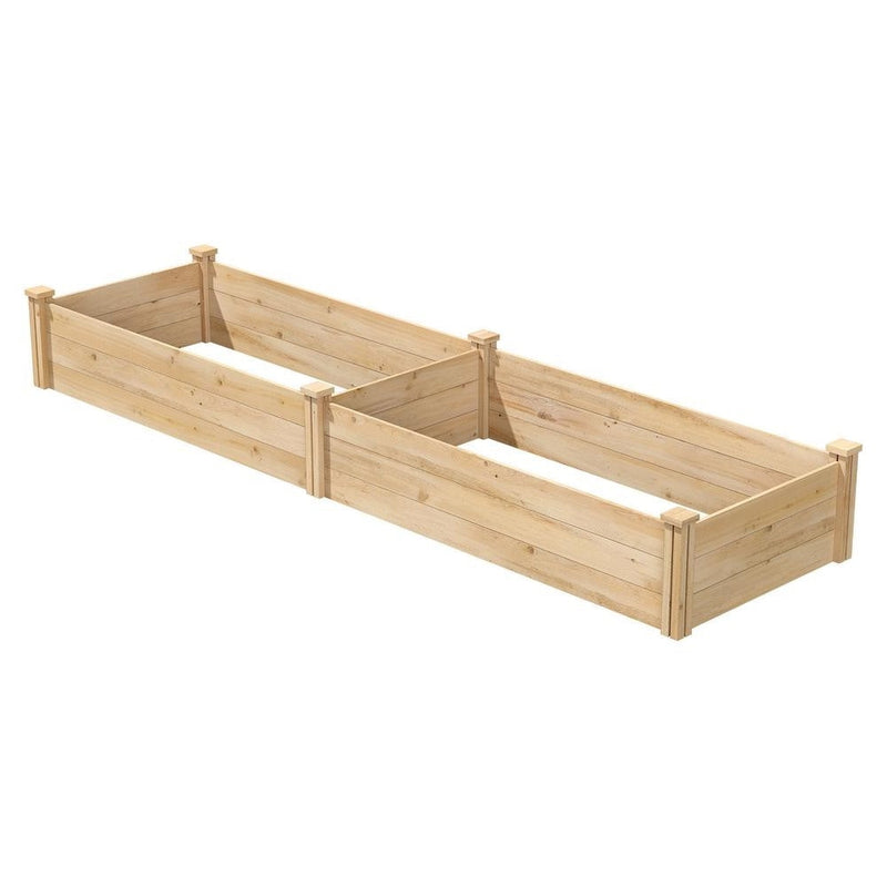 2 ft x 8 ft Cedar Wood Raised Garden Bed - Made in USA, photo 2 of 5