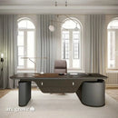 Sawyer · L-Shaped Executive Standing Desk, Adjustable Height by Arc Grove