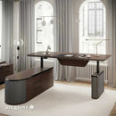 Sawyer · L-Shaped Executive Standing Desk, Adjustable Height by Arc Grove
