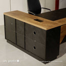 Linton · Modern L-Shaped Executive Desk